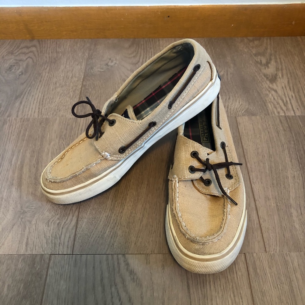 Sperry Beige Loafers
